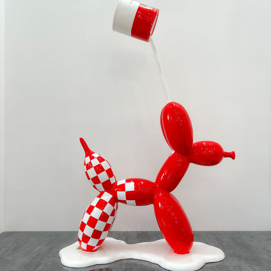 Red Balloon Dog - Laura Curiel