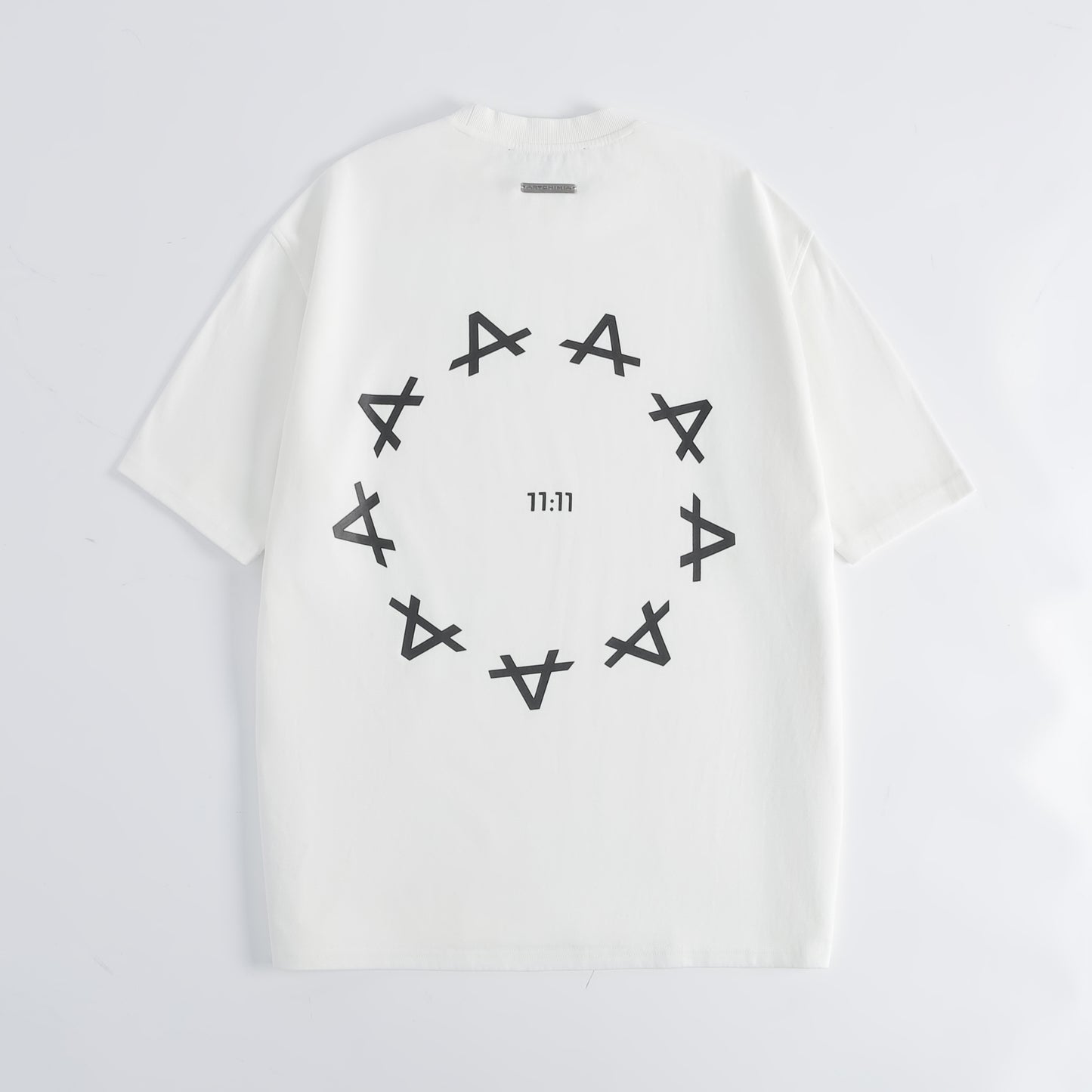 Artchimia l 11:11 WHITE OVERSIZED T-SHIRT