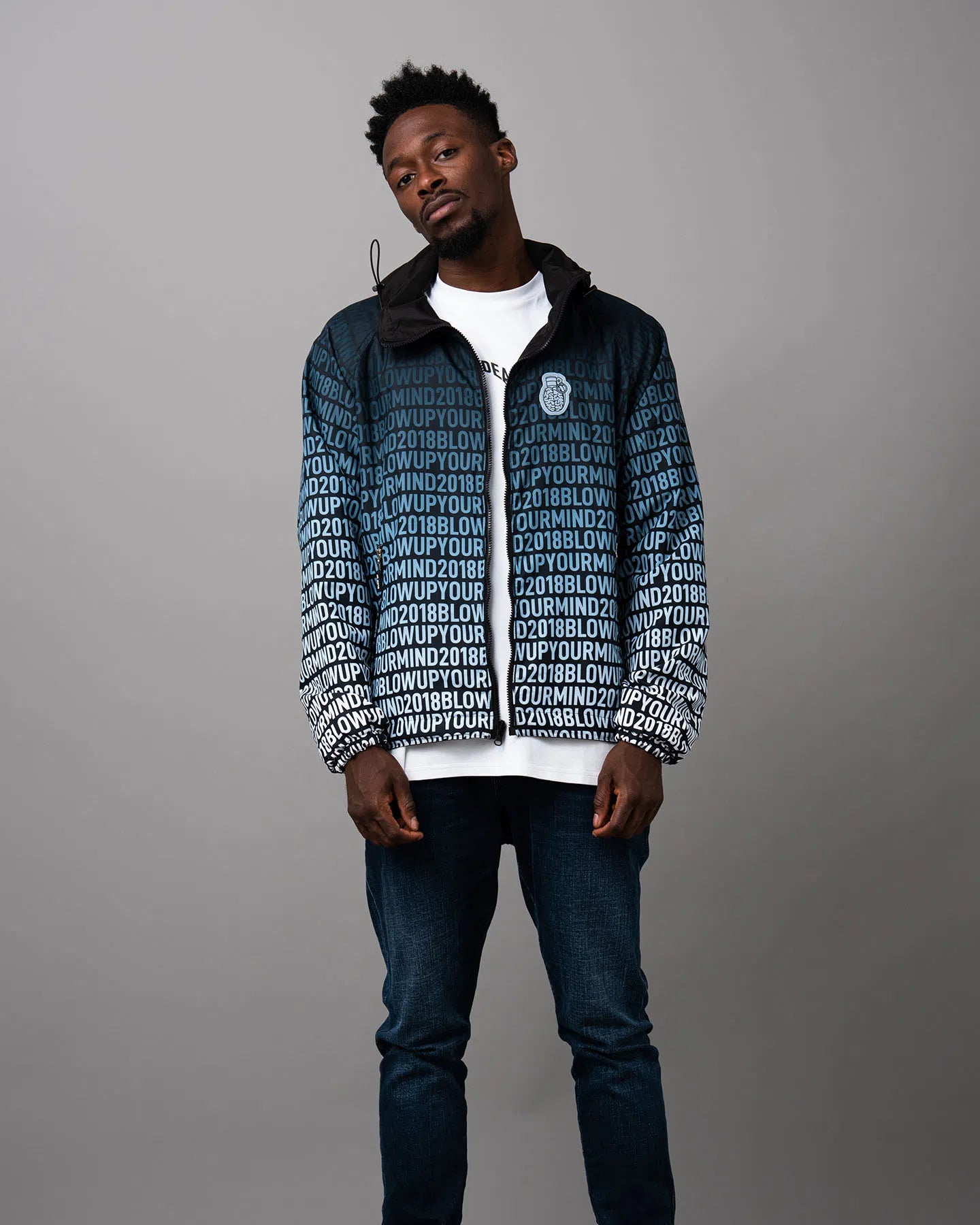 DOUBLE-SIDED WINDBREAKER JACKET