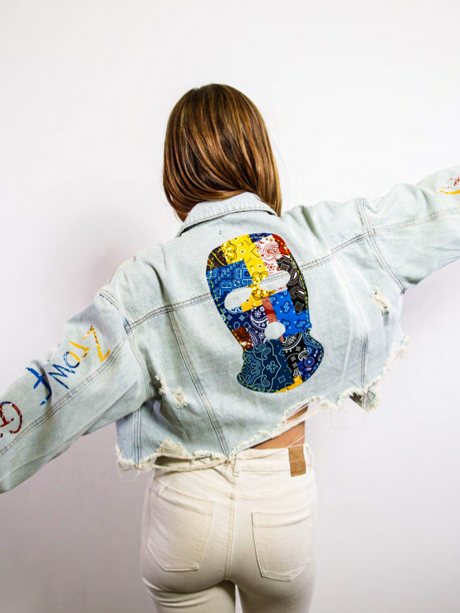 SKI MASK BANDANA JACKET | TRIO