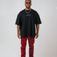 Artchimia l 11:11 BLACK OVERSIZED T-SHIRT