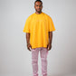 Artchimia l BLURRY FLIPPED YELLOW OVERSIZED T-SHIRT