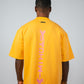 Artchimia l BLURRY FLIPPED YELLOW OVERSIZED T-SHIRT