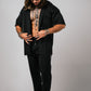 Artchimia l LOUNGE LUXE BLACK PANTS