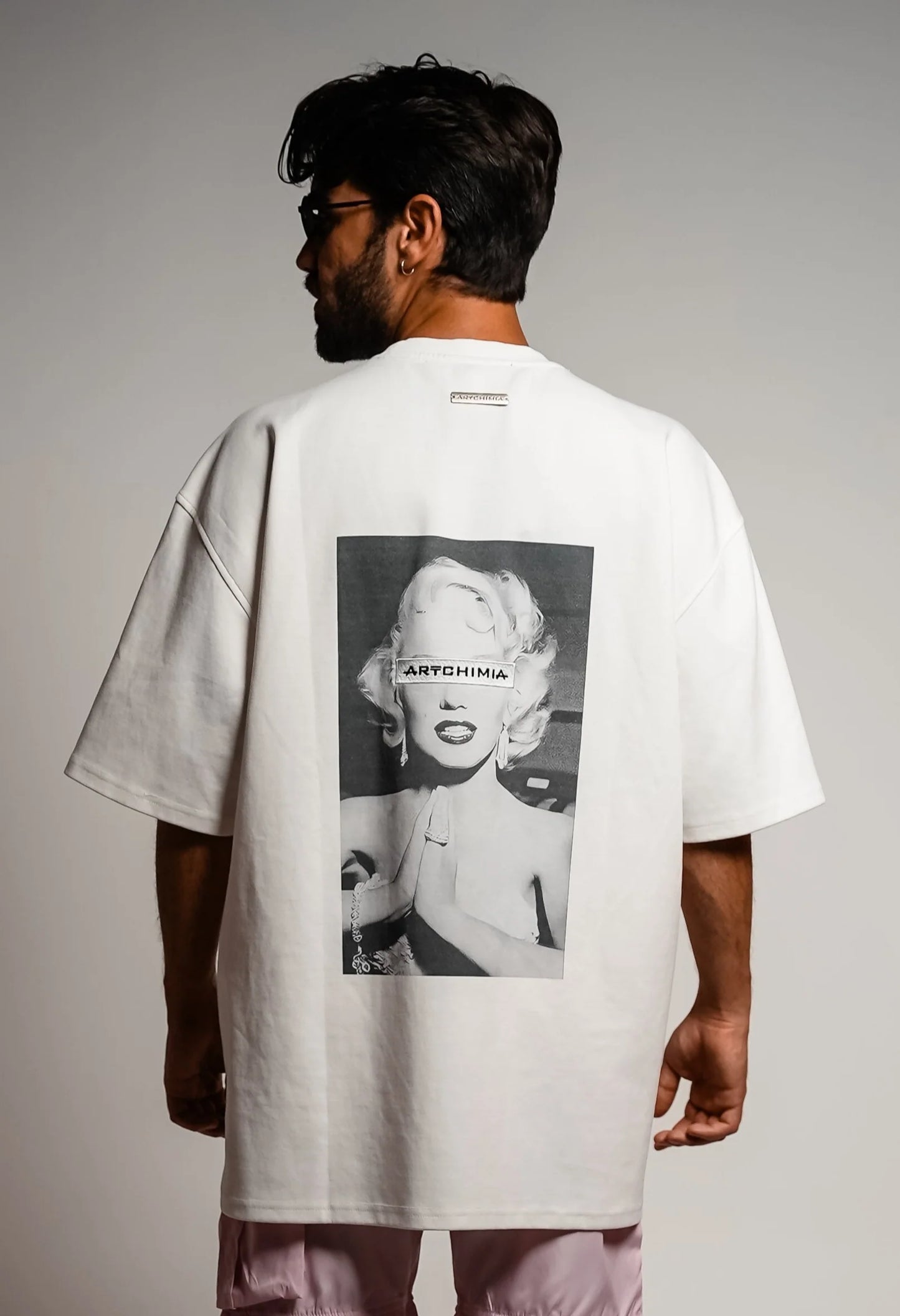 Artchimia l MM MERCI WHITE LUXE OVERSIZED T-SHIRT