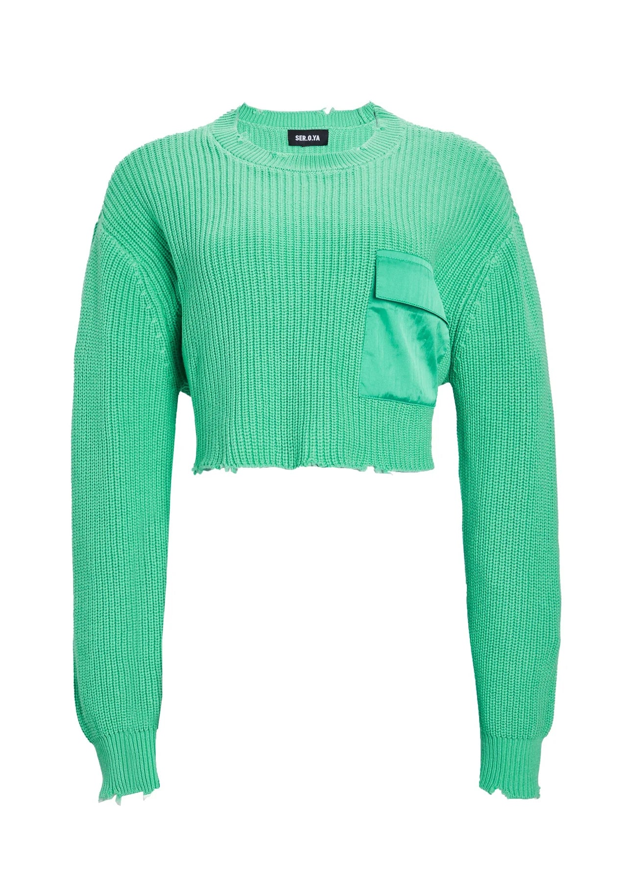 SEROYA - MID CROPPED DEVIN SWEATER