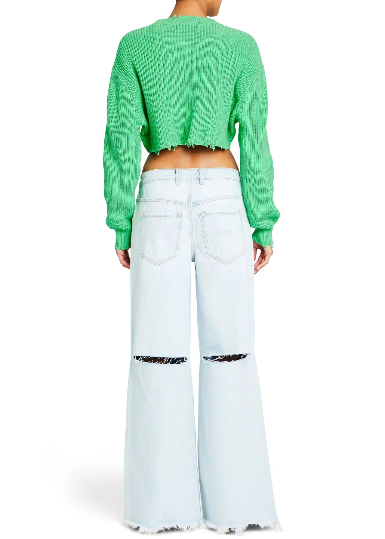 SEROYA - MID CROPPED DEVIN SWEATER