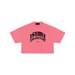 Forever Goth pink crop top