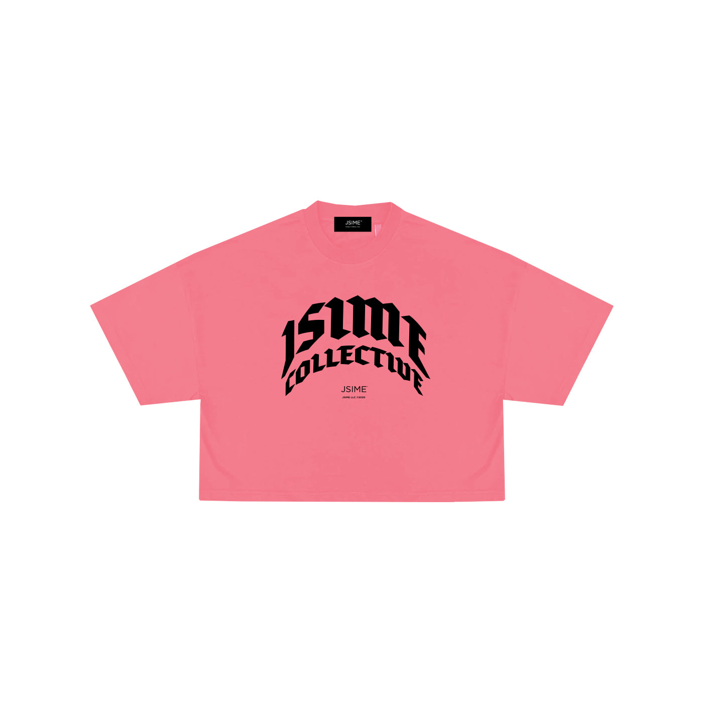 Forever Goth Pink Crop Top