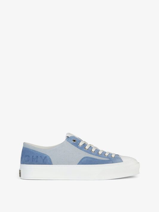 GIVENCHY City sneakers in canvas and suede