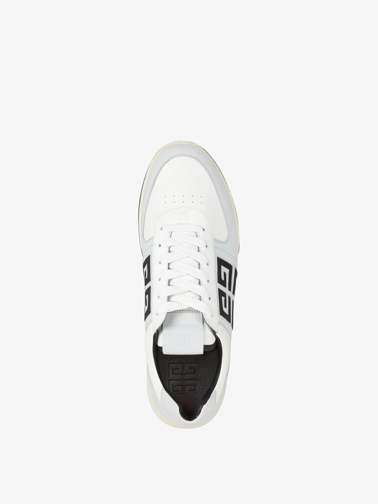 GIVENCHY G4 sneakers in leather and perforated leather