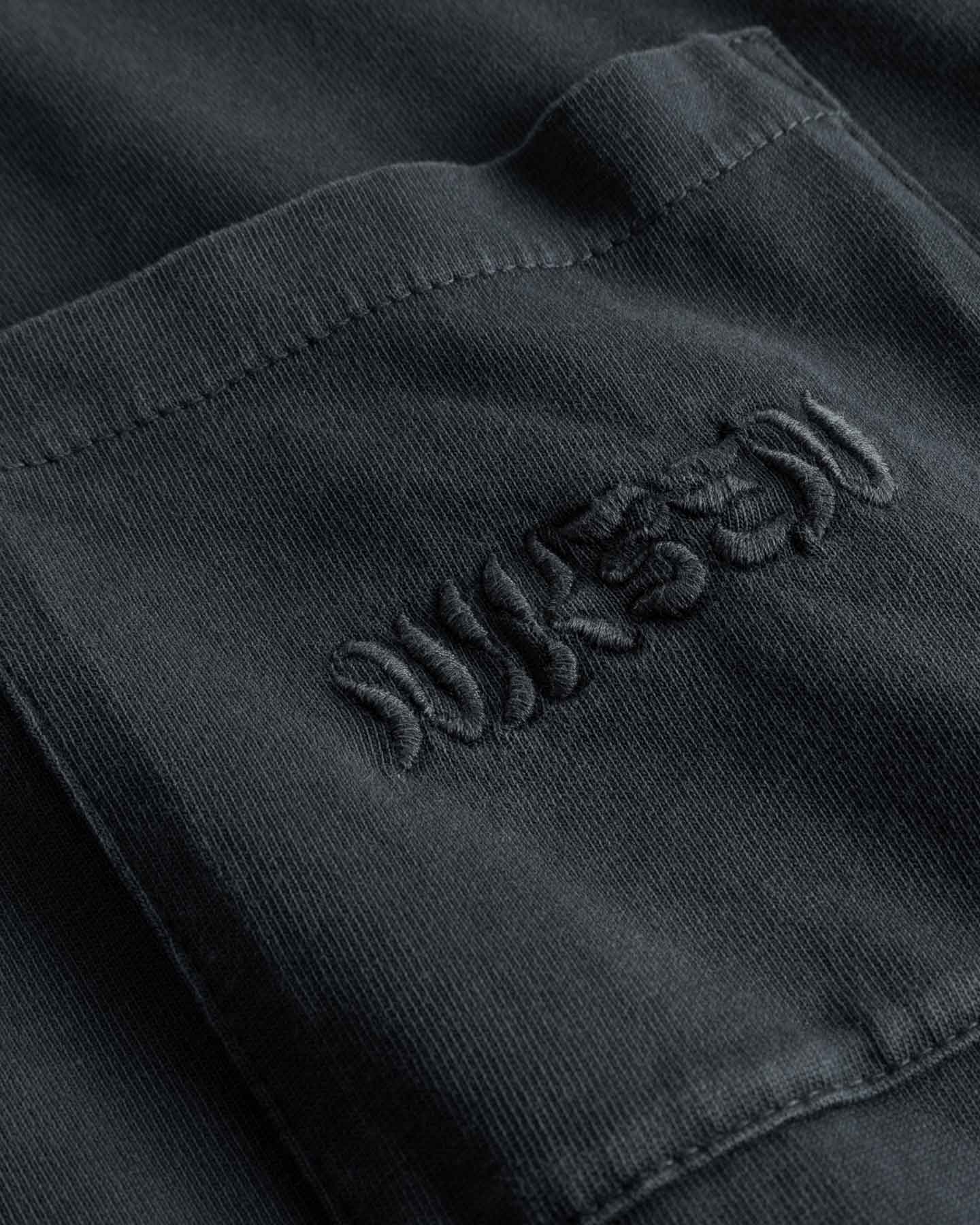 Over Dyed Tee Black