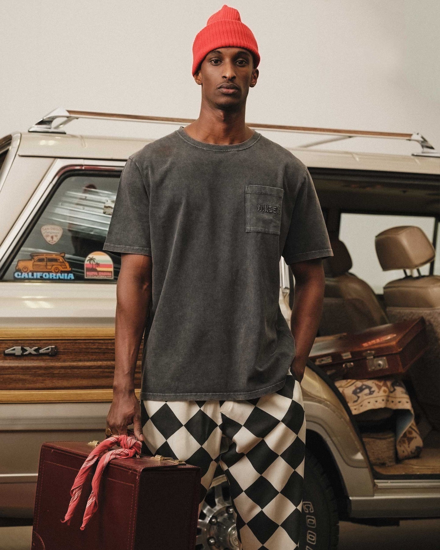 Over Dyed Tee Black