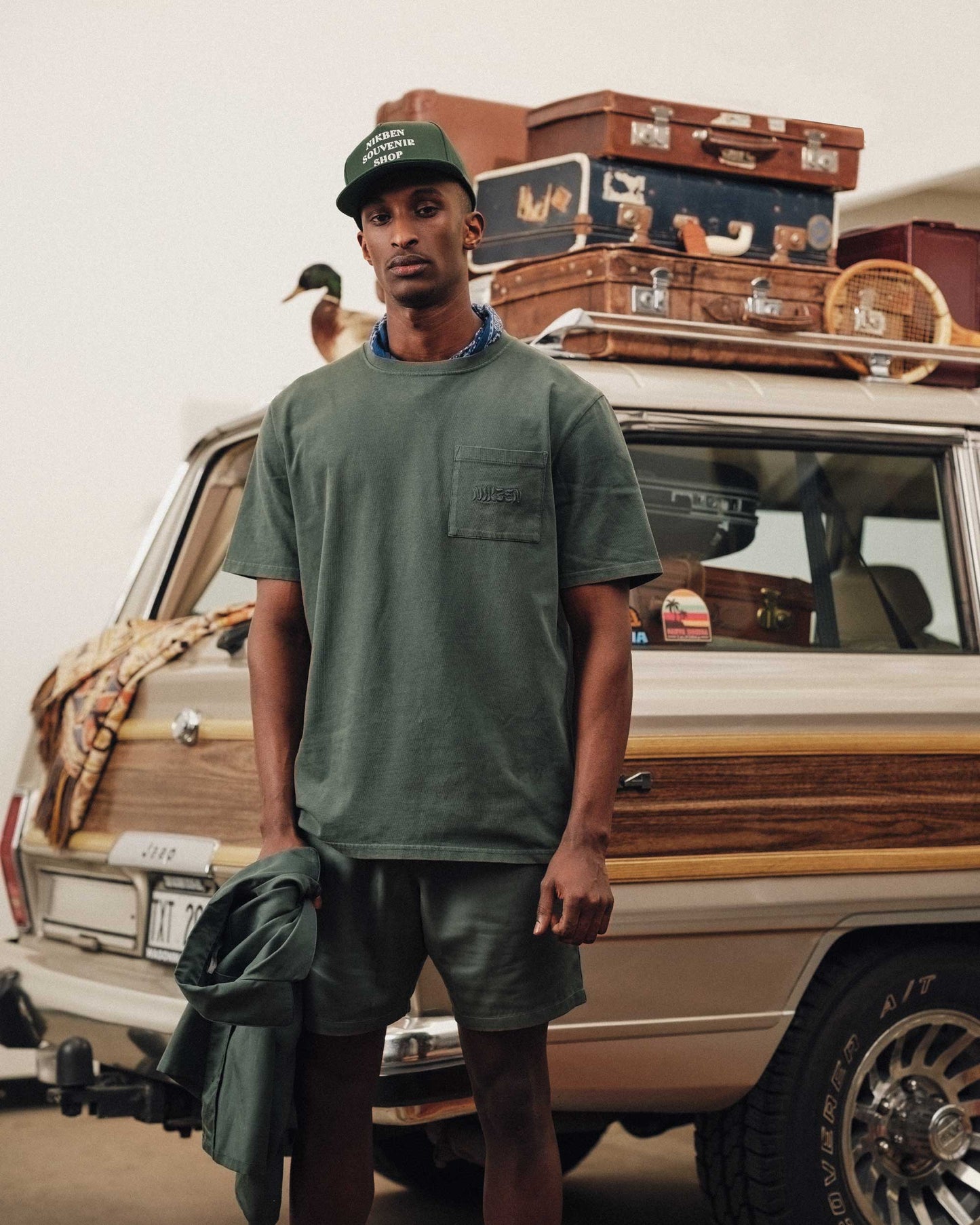 Over Dyed Tee Green