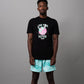 PRINTED LOVE YOUR MOTHER BLACK T SHIRT