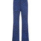 BOUBOU l Blue cheetah pants for Women