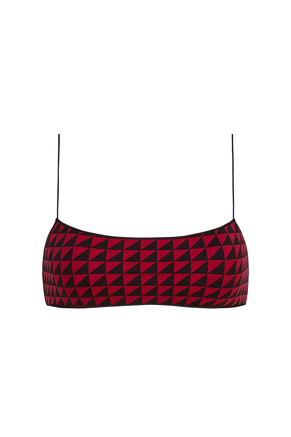 TROPICOFC - the C bralette in hibiscus geo