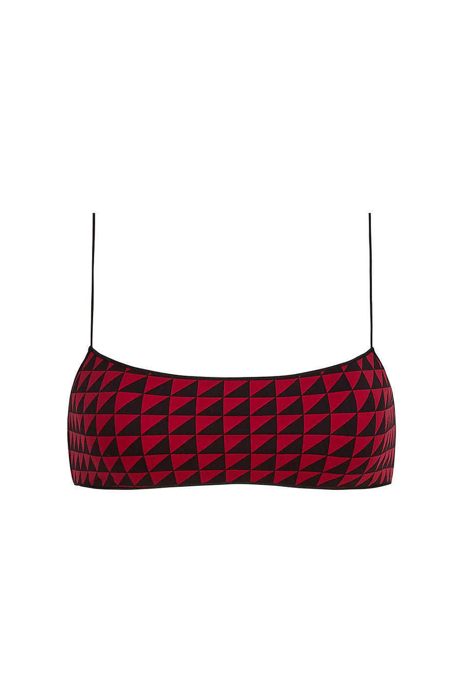TROPICOFC - the C bralette in hibiscus geo