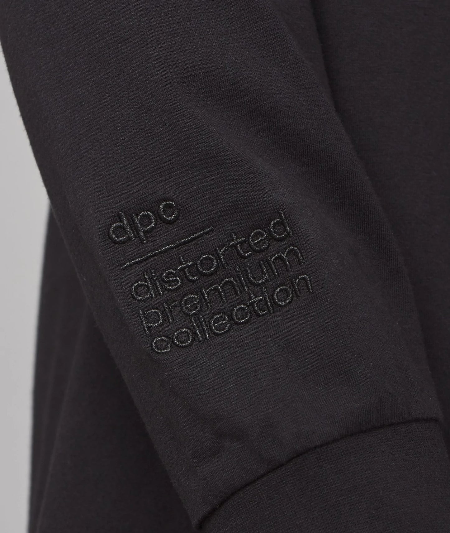 DPC BLACK OVERSIZED LONGSLEEVE SWEATSHIRT / SHIRT