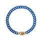 HUES - COBALT BLUE BOX CLASP NECKLACE
