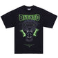 DPC- VINTAGE PANTHER WASHED BLACK,  & GREEN OVERSIZED T-SHIRT
