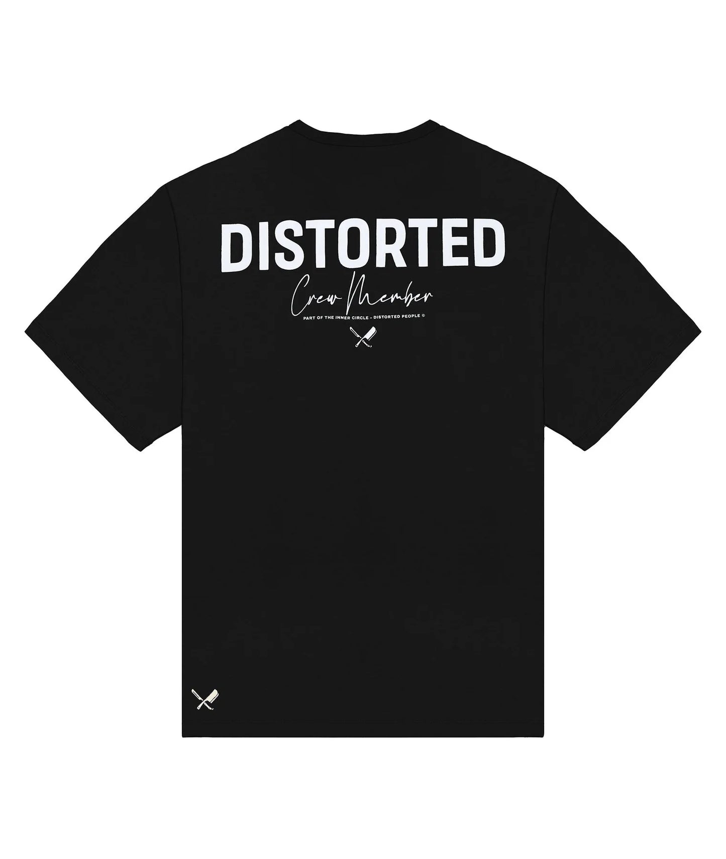 DPC- HEAVY OVERSIZE BACK PRINT LOGO T-SHIRT