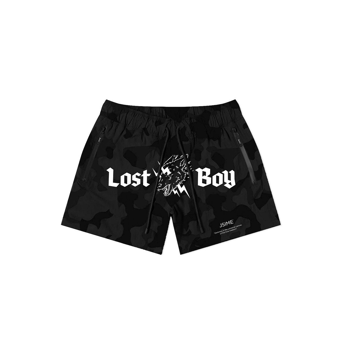 Lost Boy Camo Shorts | JSIME