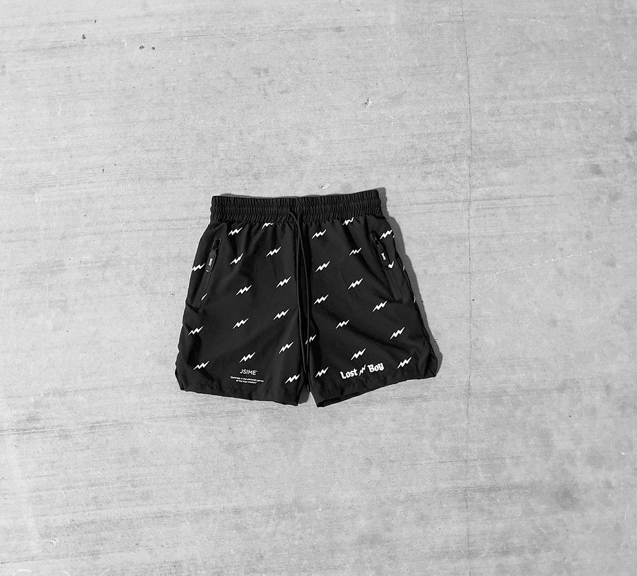 JS Black BOLT shorts | JSIME