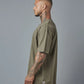 DPC- CLASSIC HEAVY OVERSIZE SUB OLIVE T- SHIRT