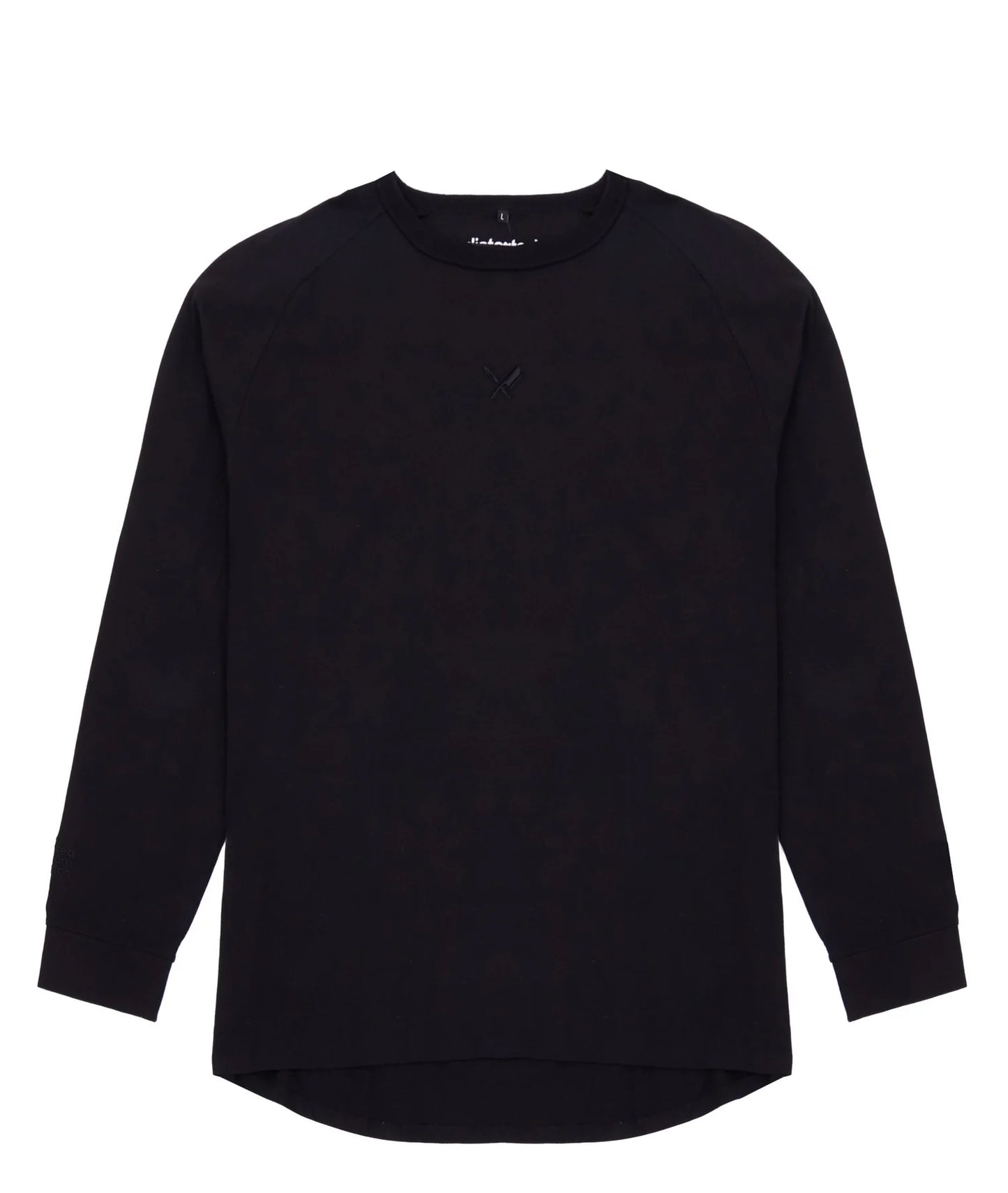 DPC BLACK OVERSIZED LONGSLEEVE SWEATSHIRT / SHIRT
