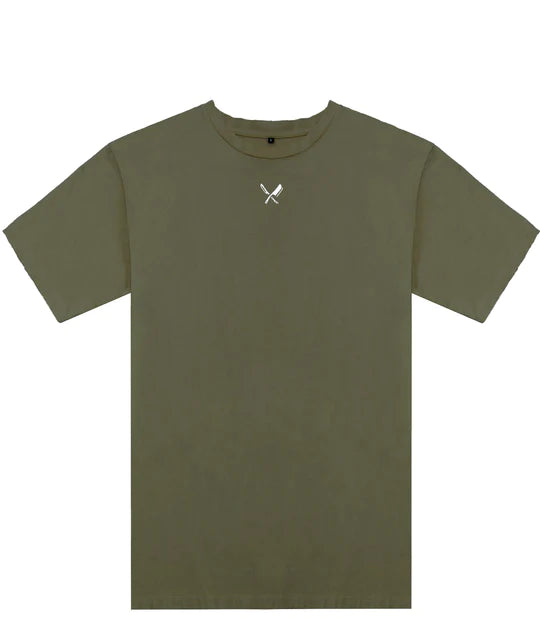 DPC- CLASSIC HEAVY OVERSIZE SUB OLIVE T- SHIRT