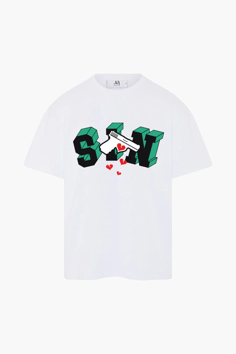 JK ATTIRE-  SIN WHITE
